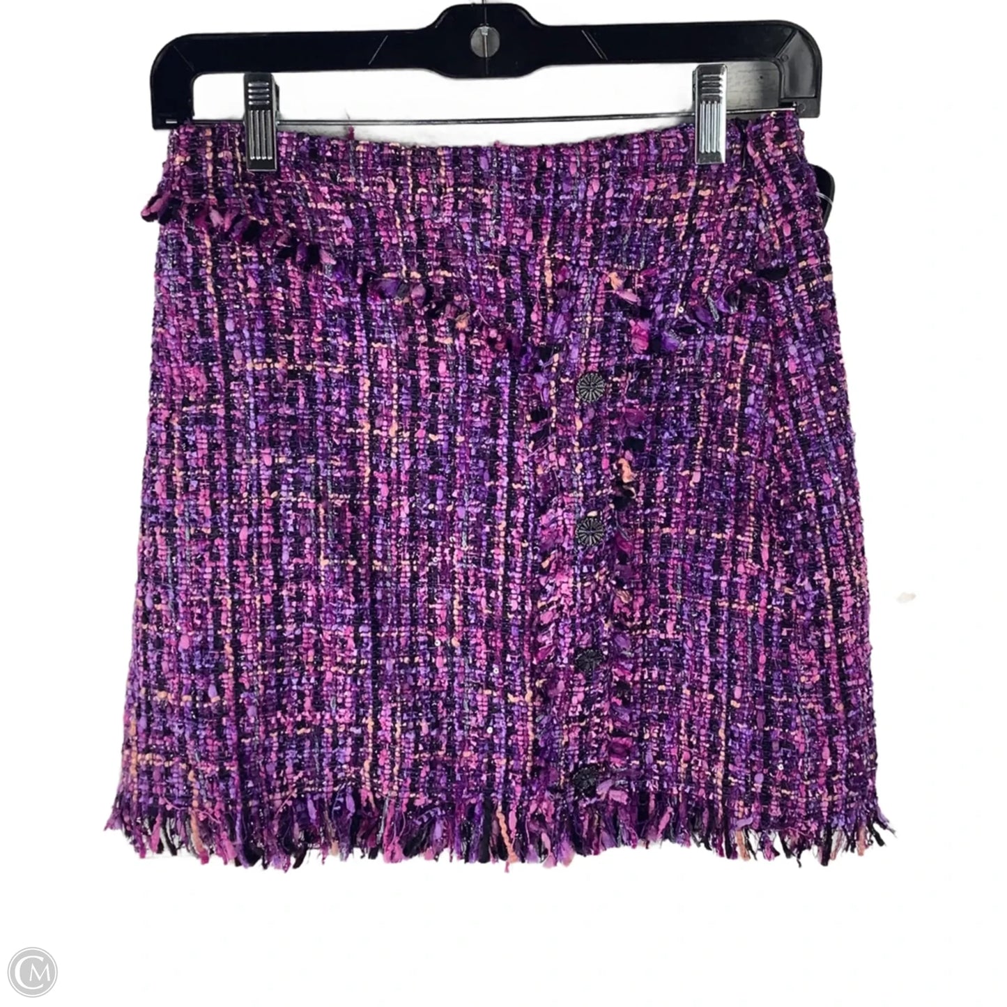 Skirt Mini & Short By Zara In Purple, Size: Xs
