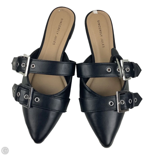 Shoes Flats By Sincerely Jules In Black, Size: 8