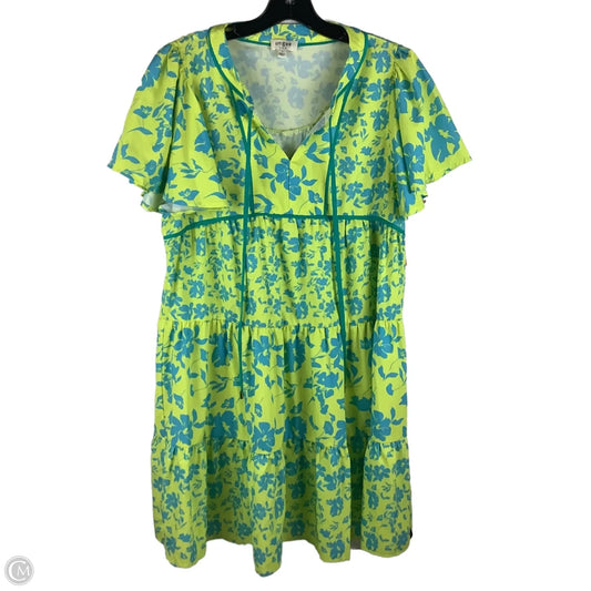 Dress Casual Short By Umgee In Floral Print, Size: L