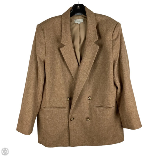 Blazer By Loft In Tan, Size: Xl