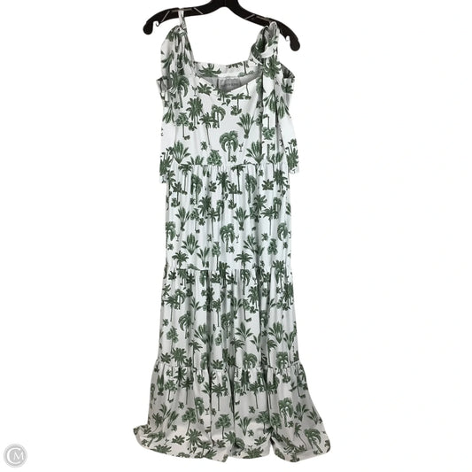 Dress Party Midi By Cmc In Tropical Print, Size: L