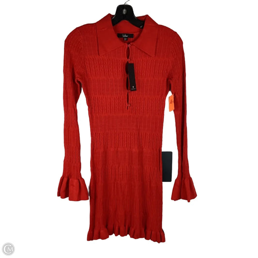 Dress Party Short By Lulus In Red, Size: S