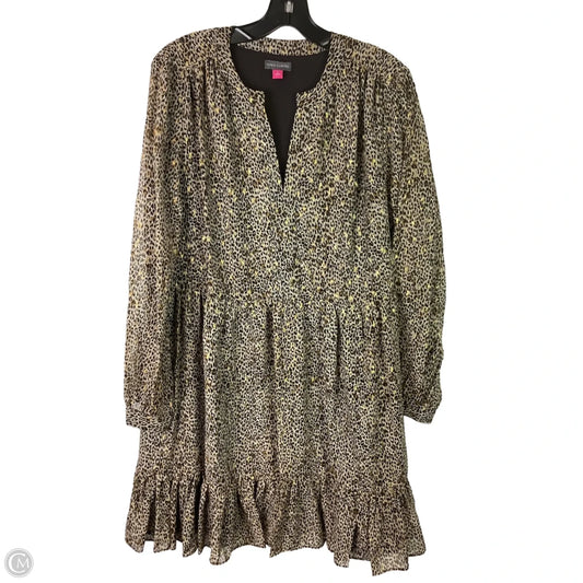 Dress Casual Short By Vince Camuto In Animal Print, Size: L