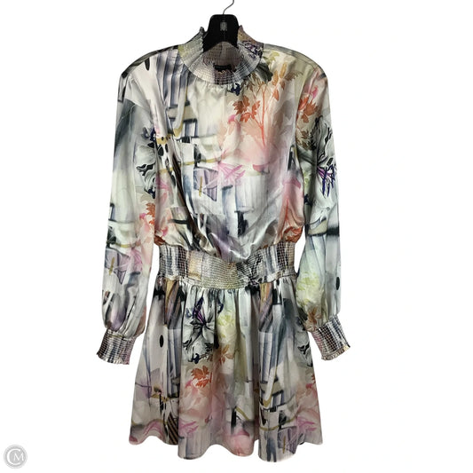 Dress Party Short By Guess In Floral Print, Size: 4