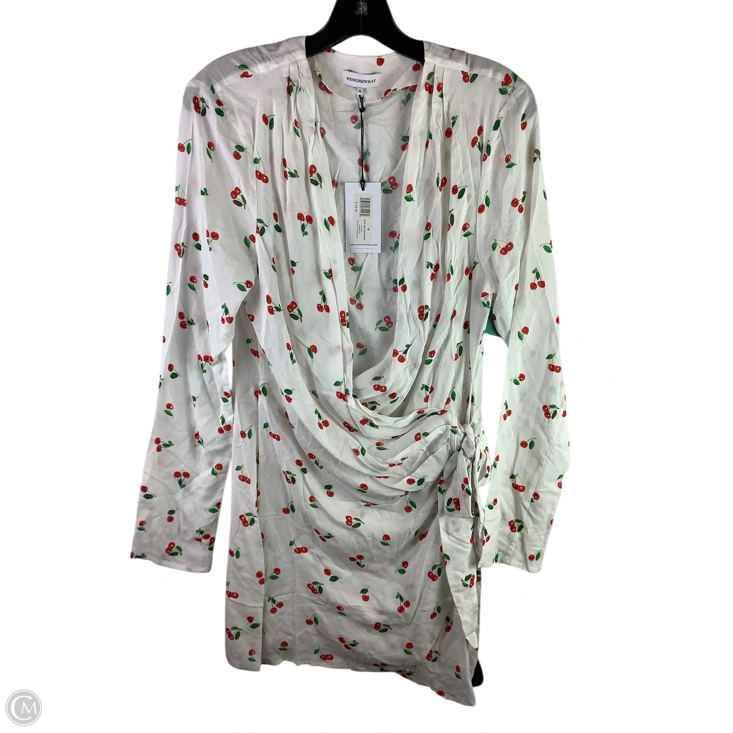 Dress Casual Short By Cmc In Red & White, Size: M