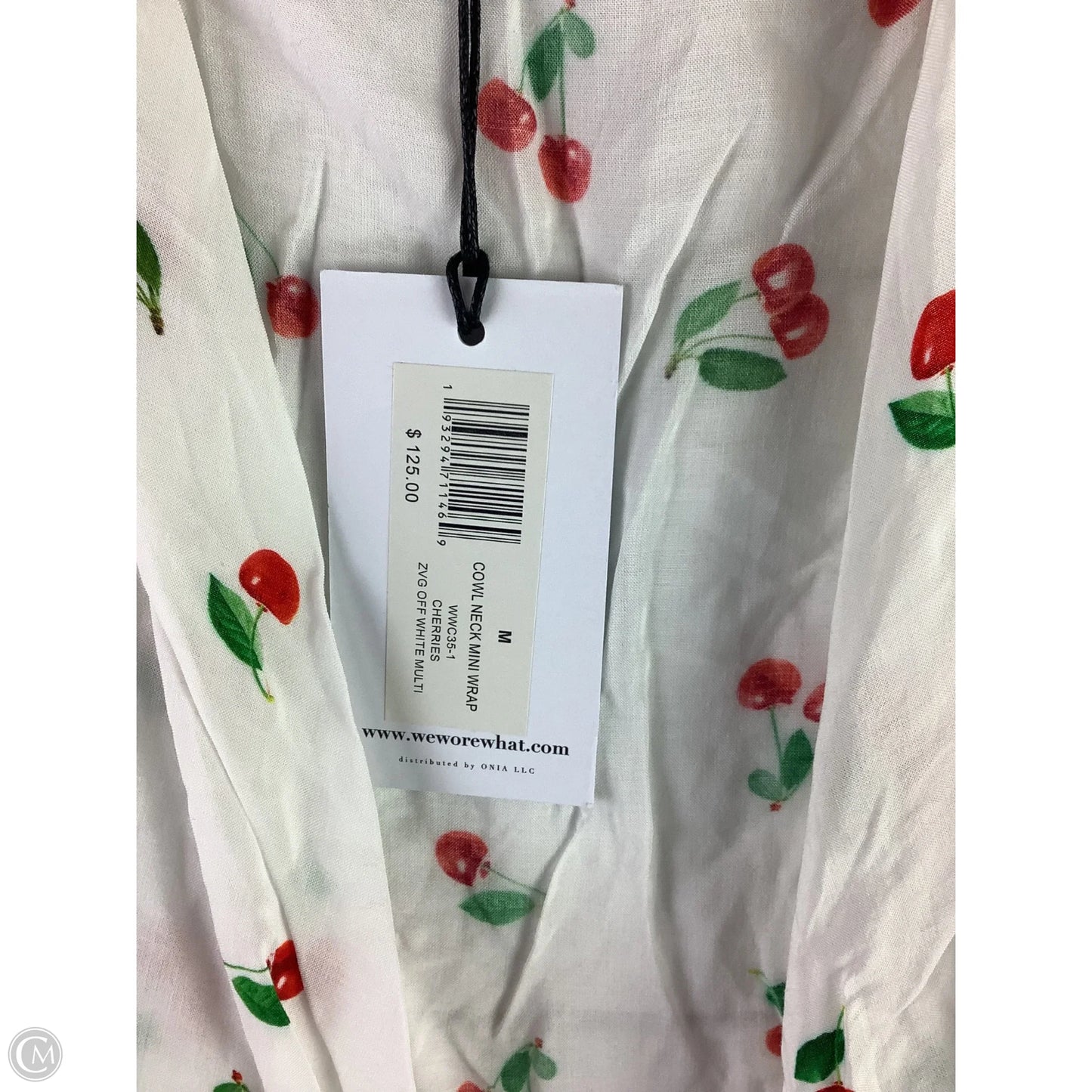 Dress Casual Short By Cmc In Red & White, Size: M