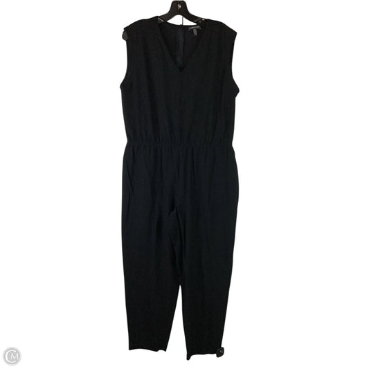 Jumpsuit By Eileen Fisher In Black, Size: M