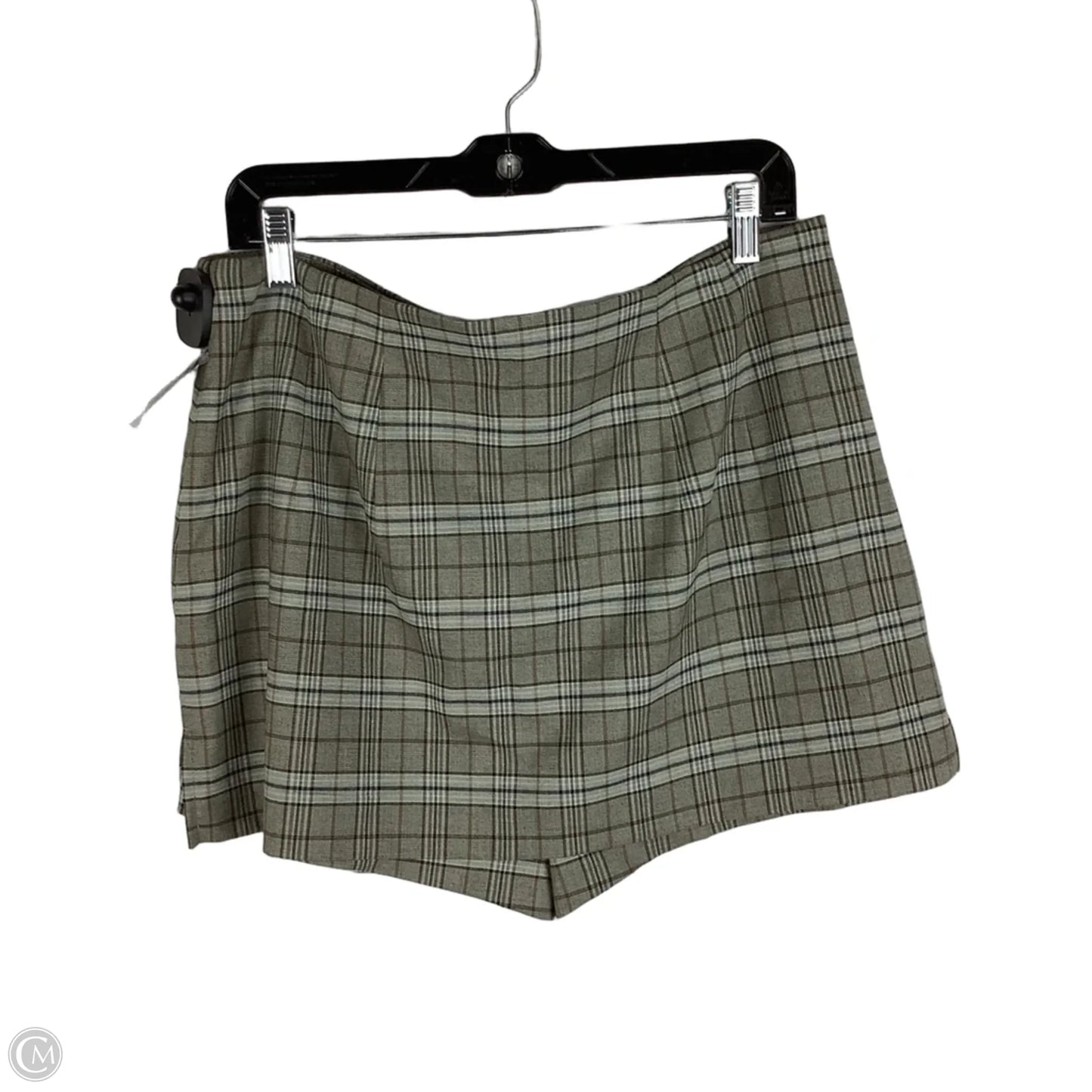 Skort By Express In Plaid Pattern, Size: 12