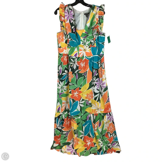 Dress Party Long By Maggy London In Multi-colored, Size: 14