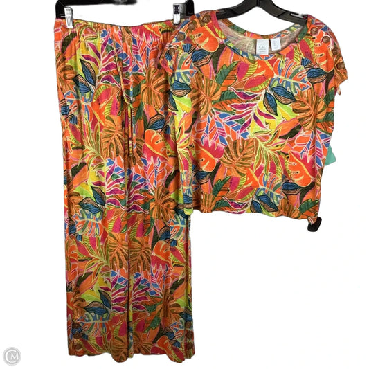 Pants Set 2pc By C And C In Multi-colored, Size: S
