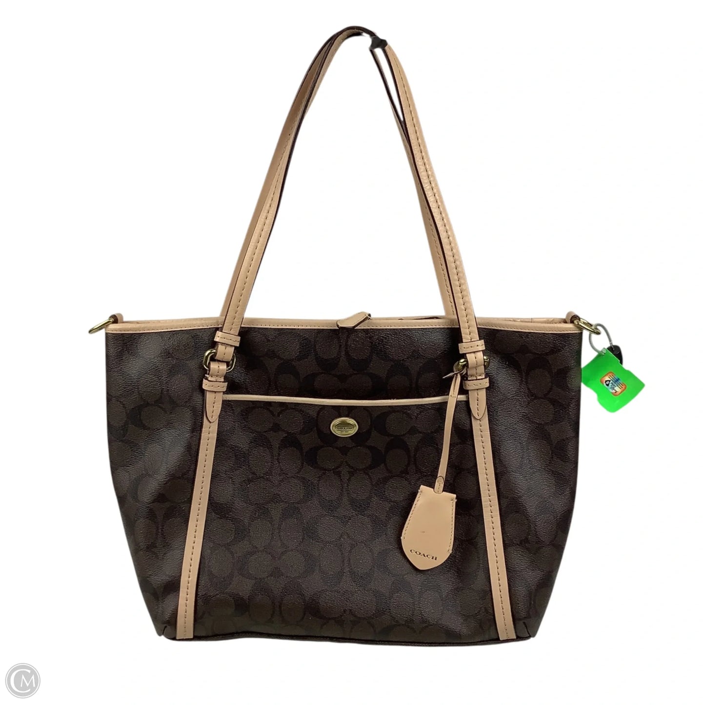 Handbag Designer By Coach, Size: Large