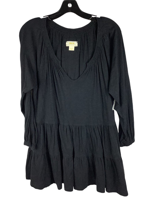 Top Long Sleeve By Maeve In Black, Size: M