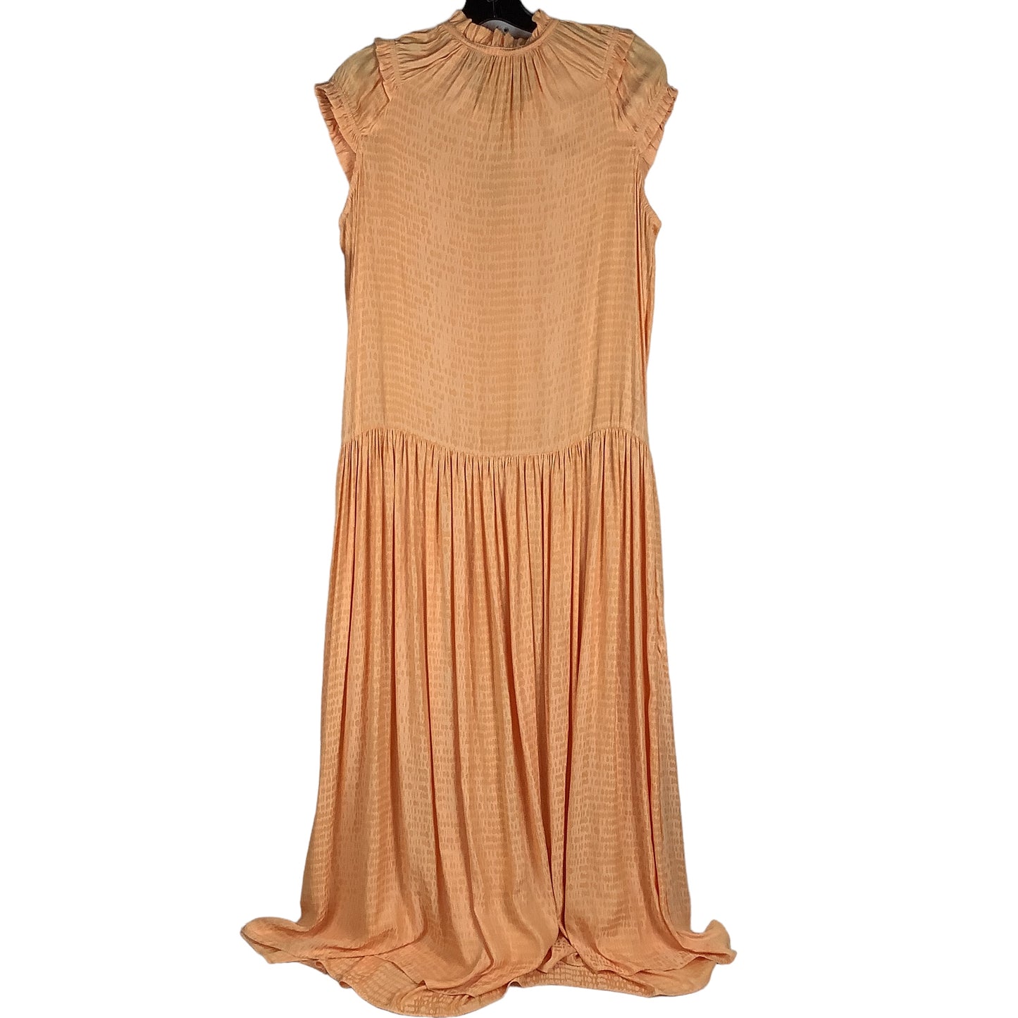 Orange Dress Casual Maxi Current Air, Size S