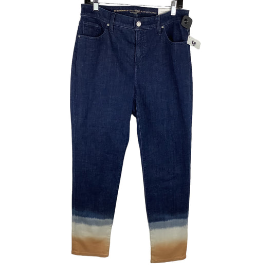 Blue Denim Jeans Straight Chicos, Size 8