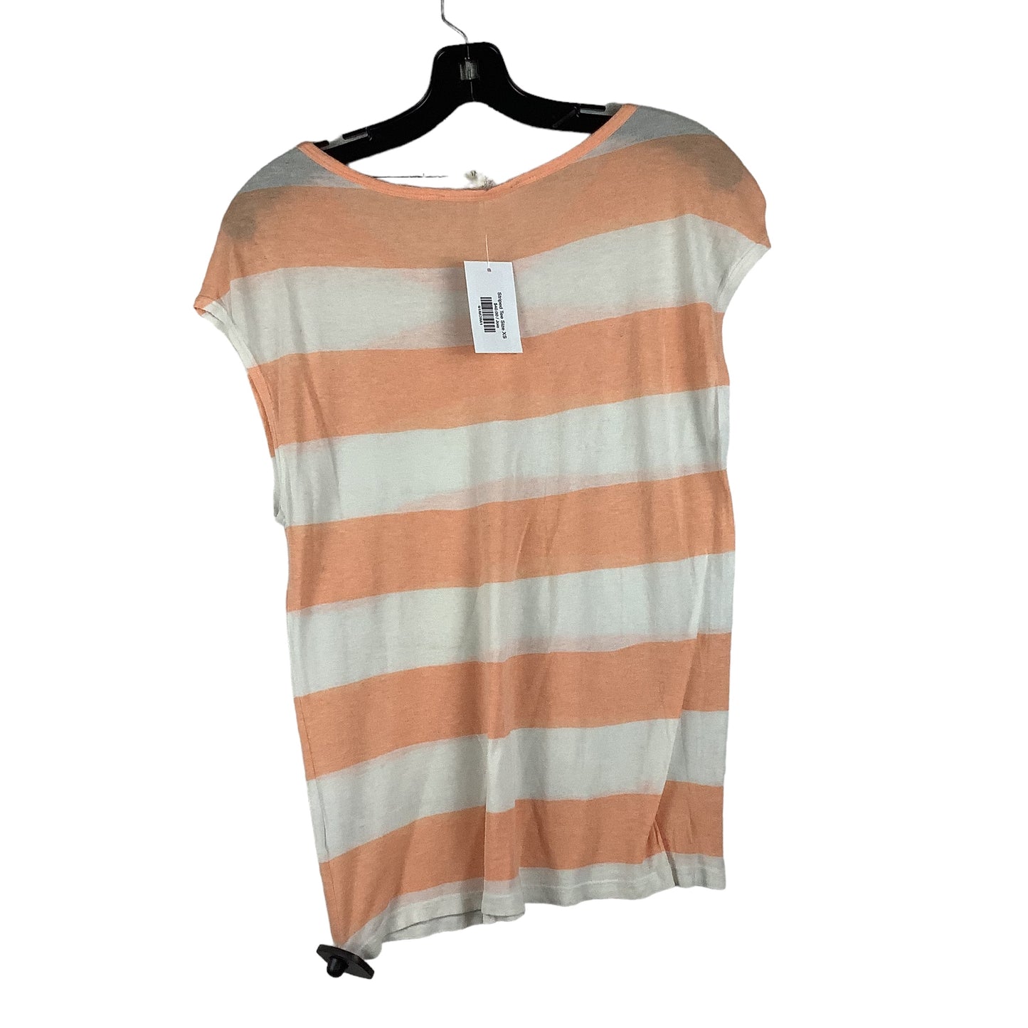 Striped Pattern Top Short Sleeve Basic Joie, Size Xs