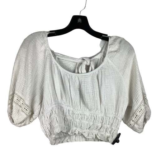 White Top Short Sleeve Altard State, Size L