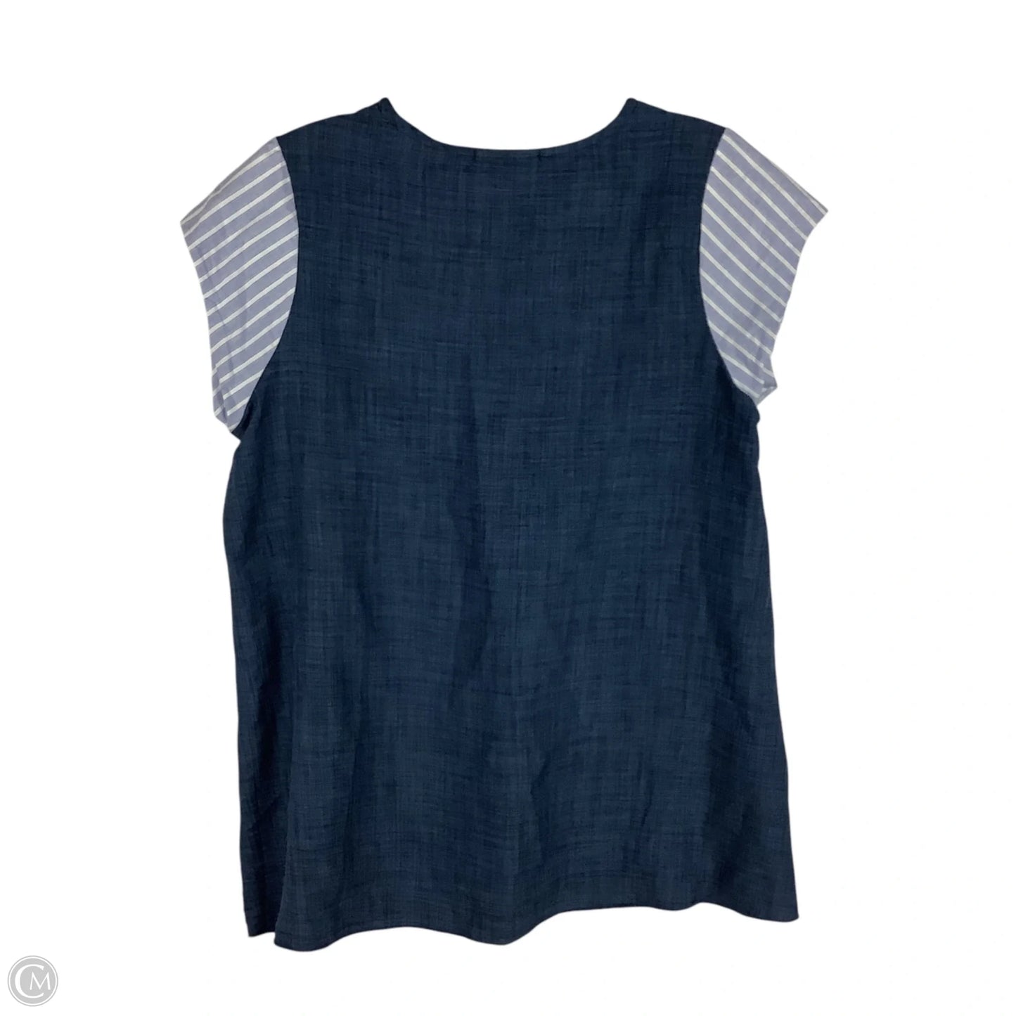 Top Short Sleeve By Clothes Mentor In Blue, Size: M