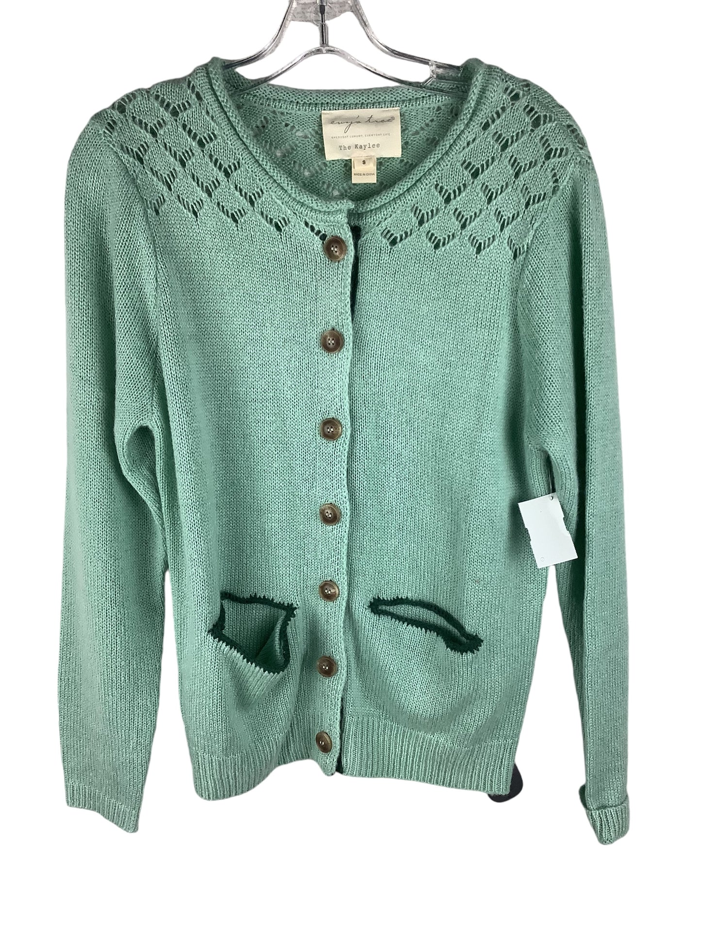 Cardigan By Cmc In Green, Size: S