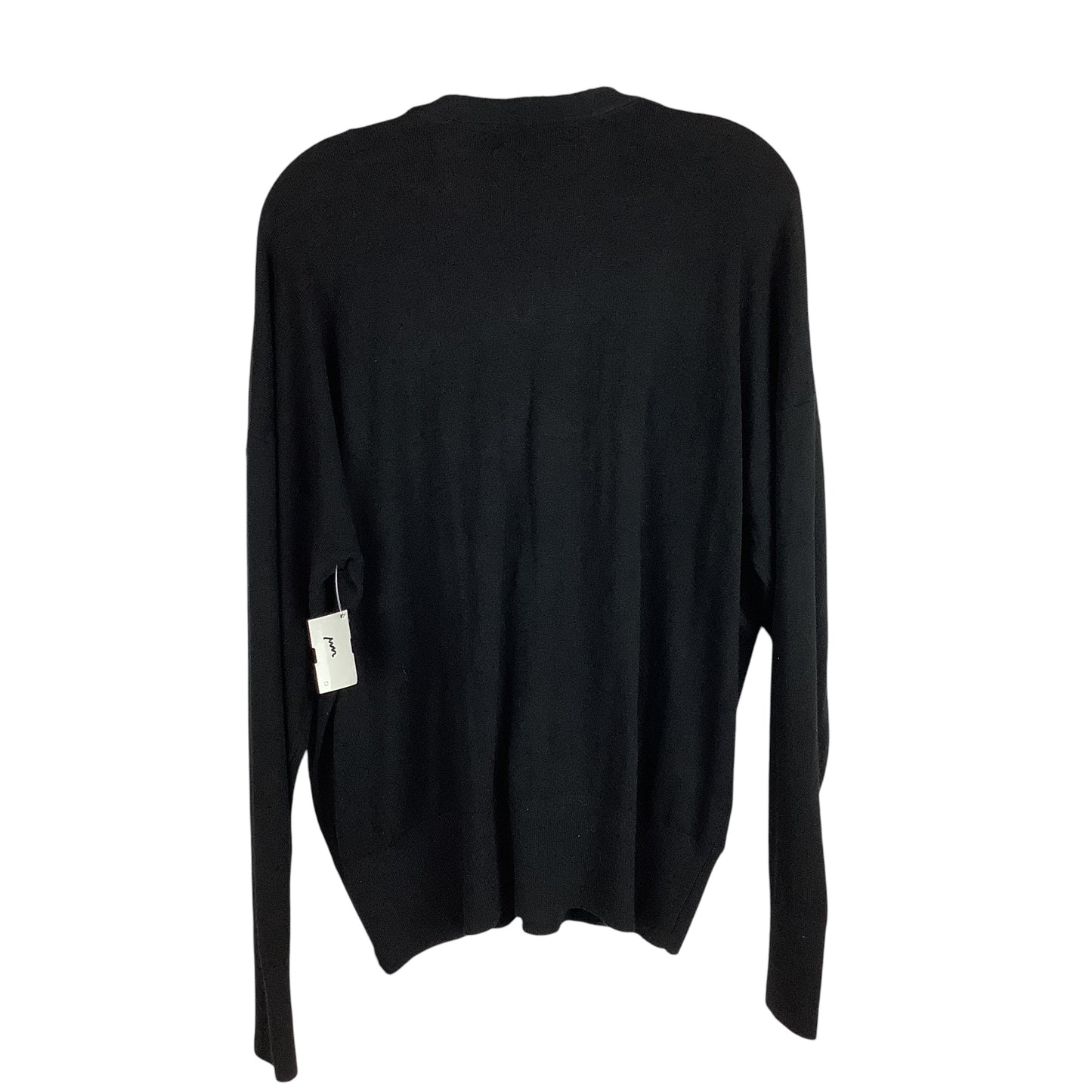 Top Long Sleeve By Banana Republic In Black, Size: Xl