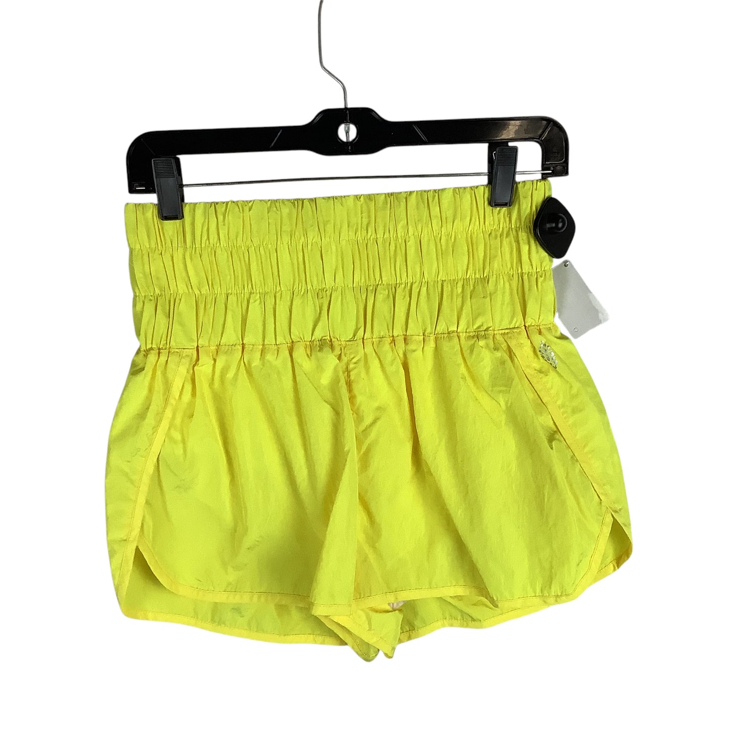 Athletic Shorts By Free People In Yellow, Size: M