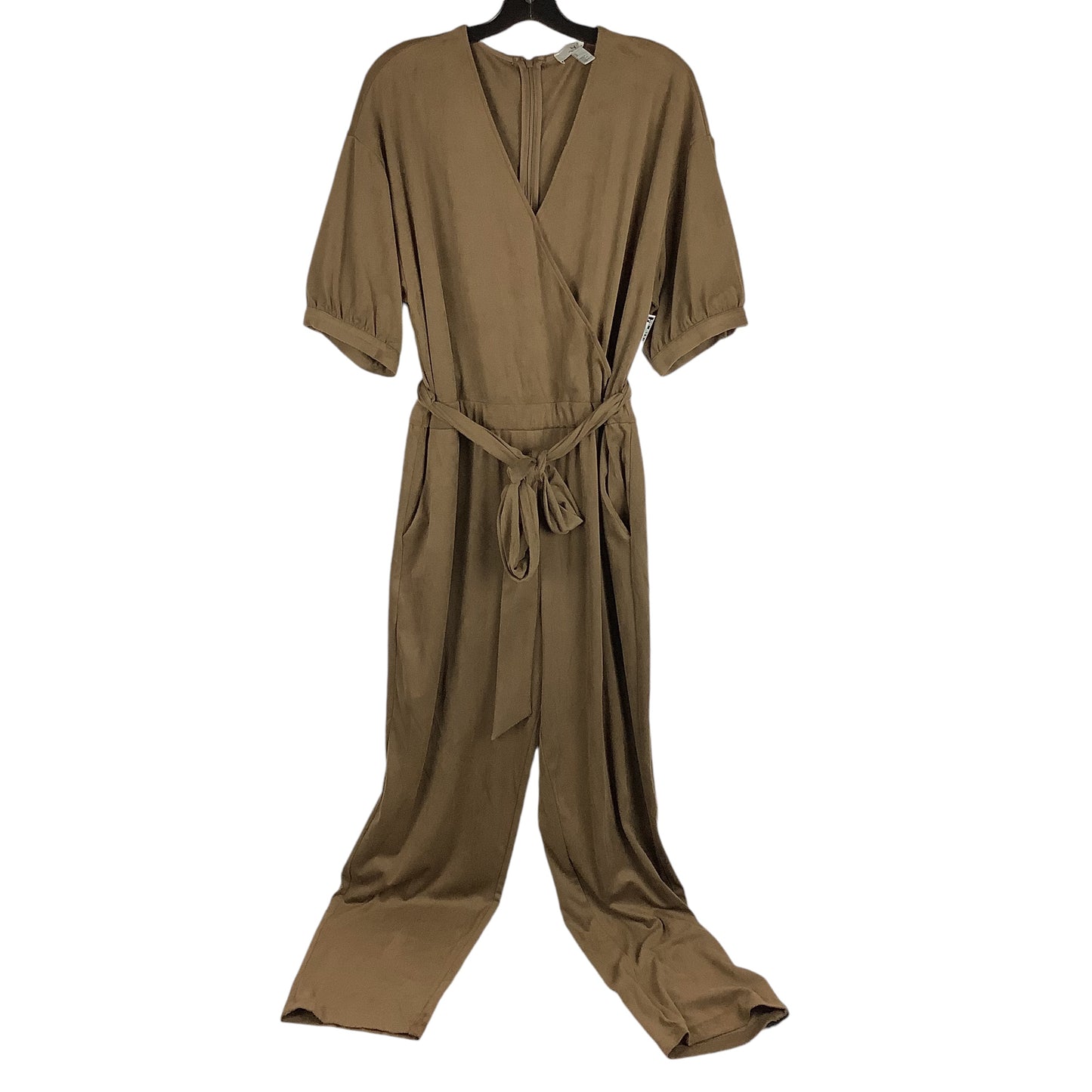 Jumpsuit By Halston In Brown, Size: Xl