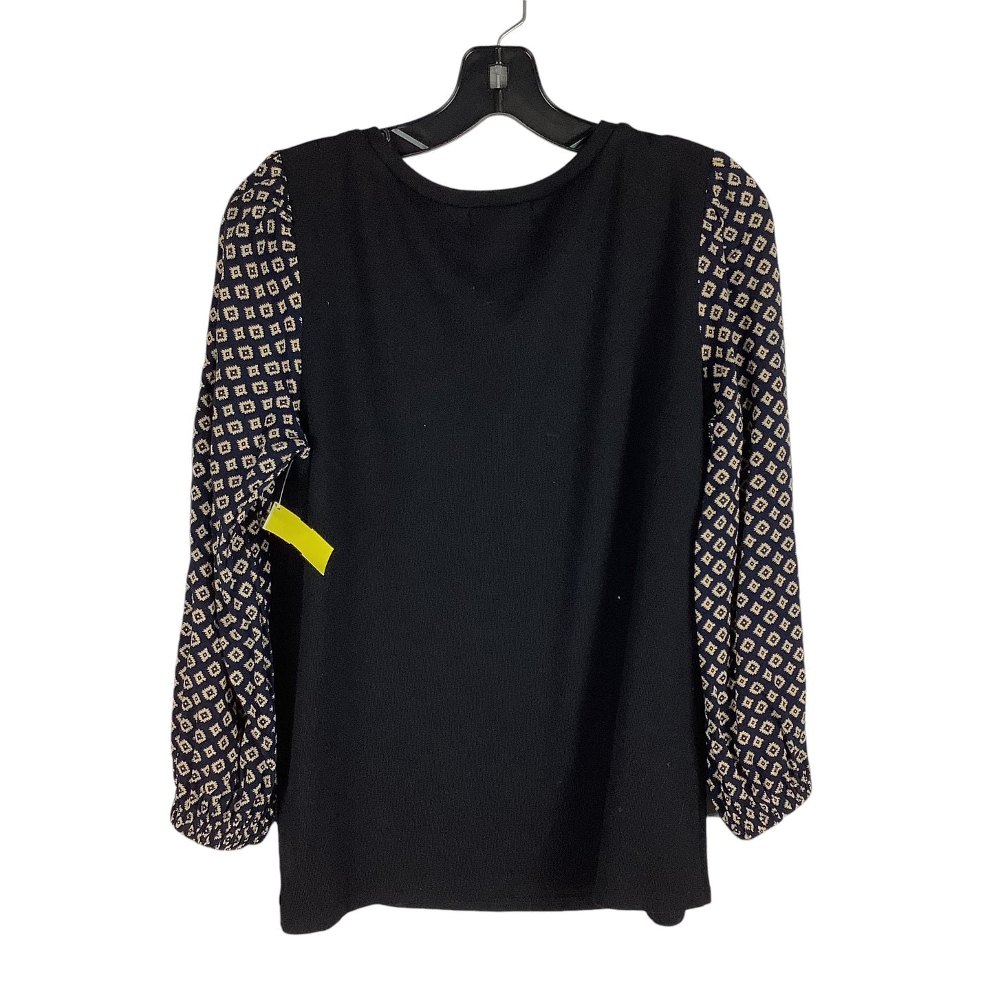 Top Long Sleeve By Thml In Black, Size: L