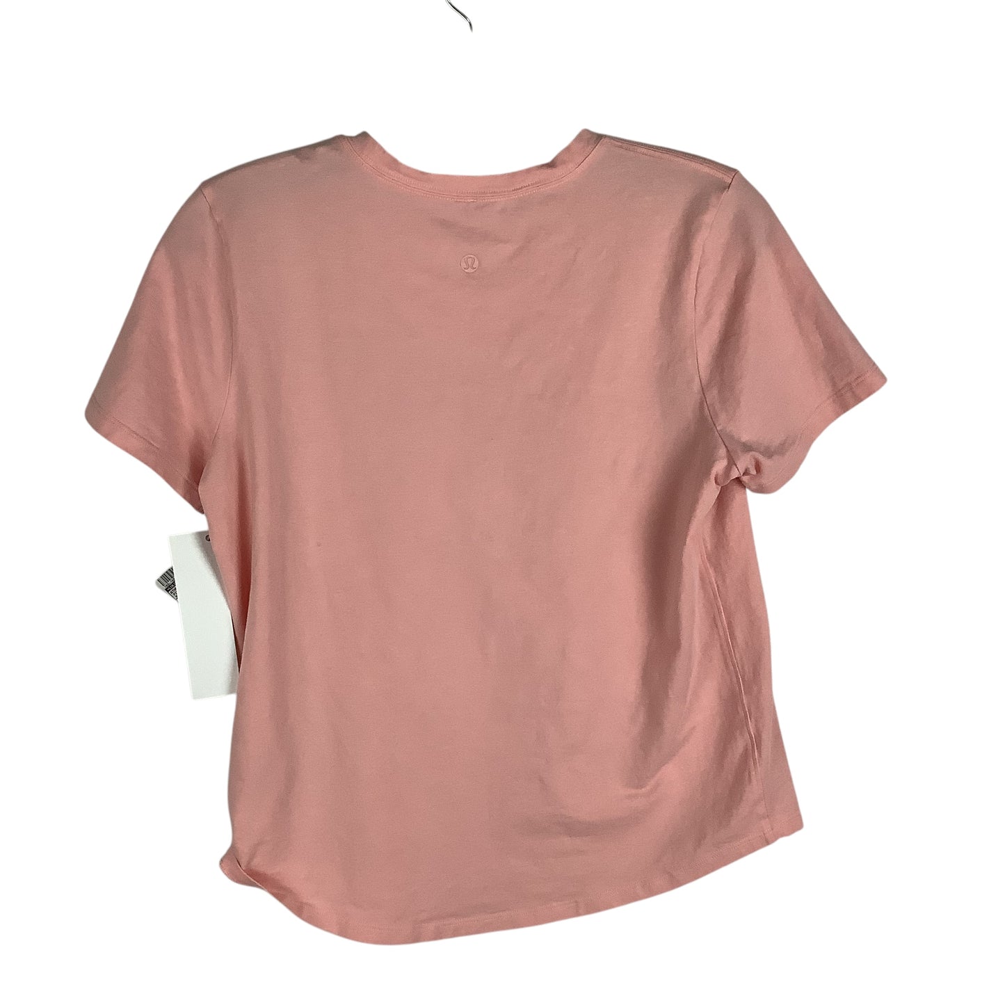 Athletic Top Short Sleeve By Lululemon In Pink Est 8/10