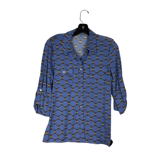 Top Long Sleeve By J Mclaughlin In Blue, Size: S