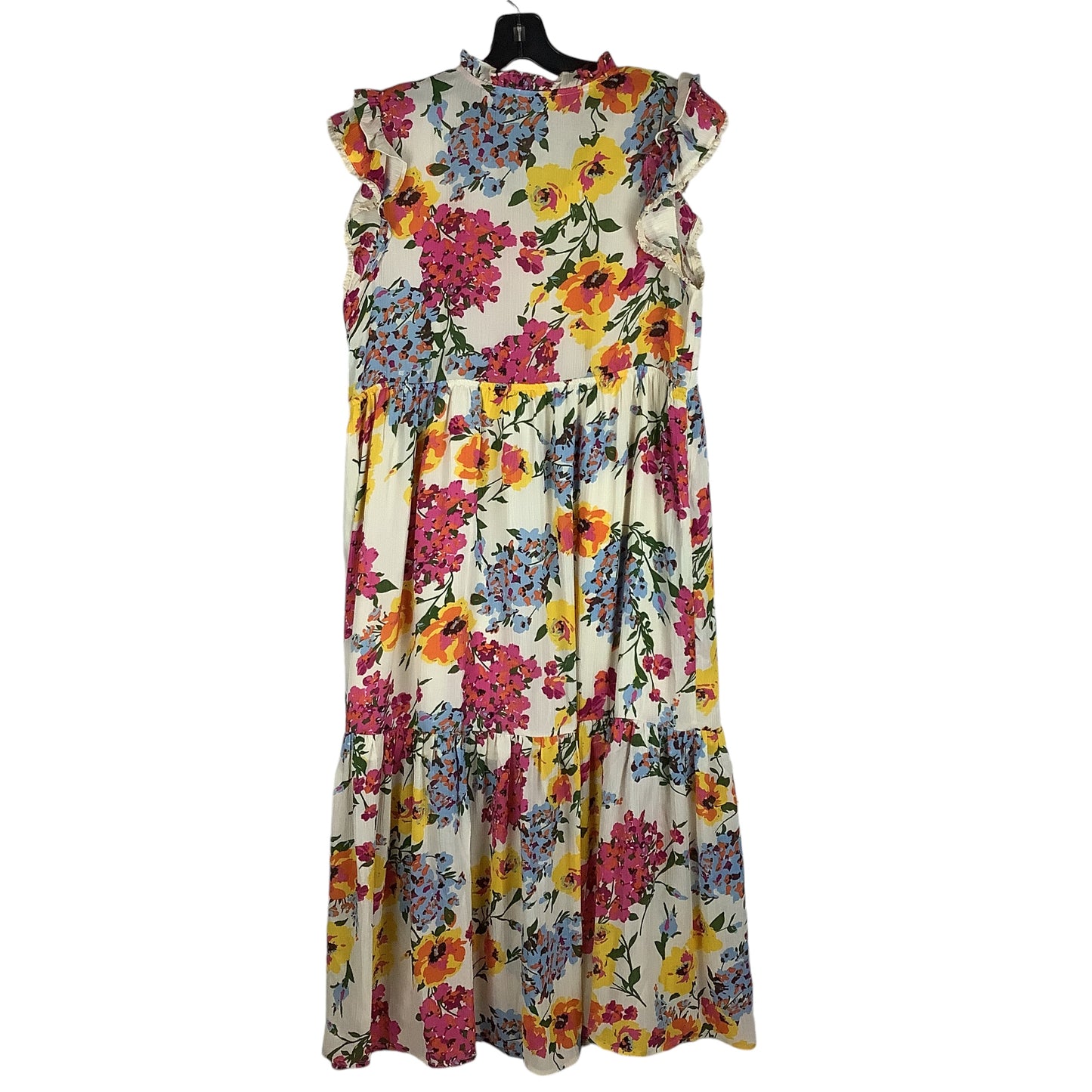 Dress Casual Midi By Thml In Floral Print, Size: M