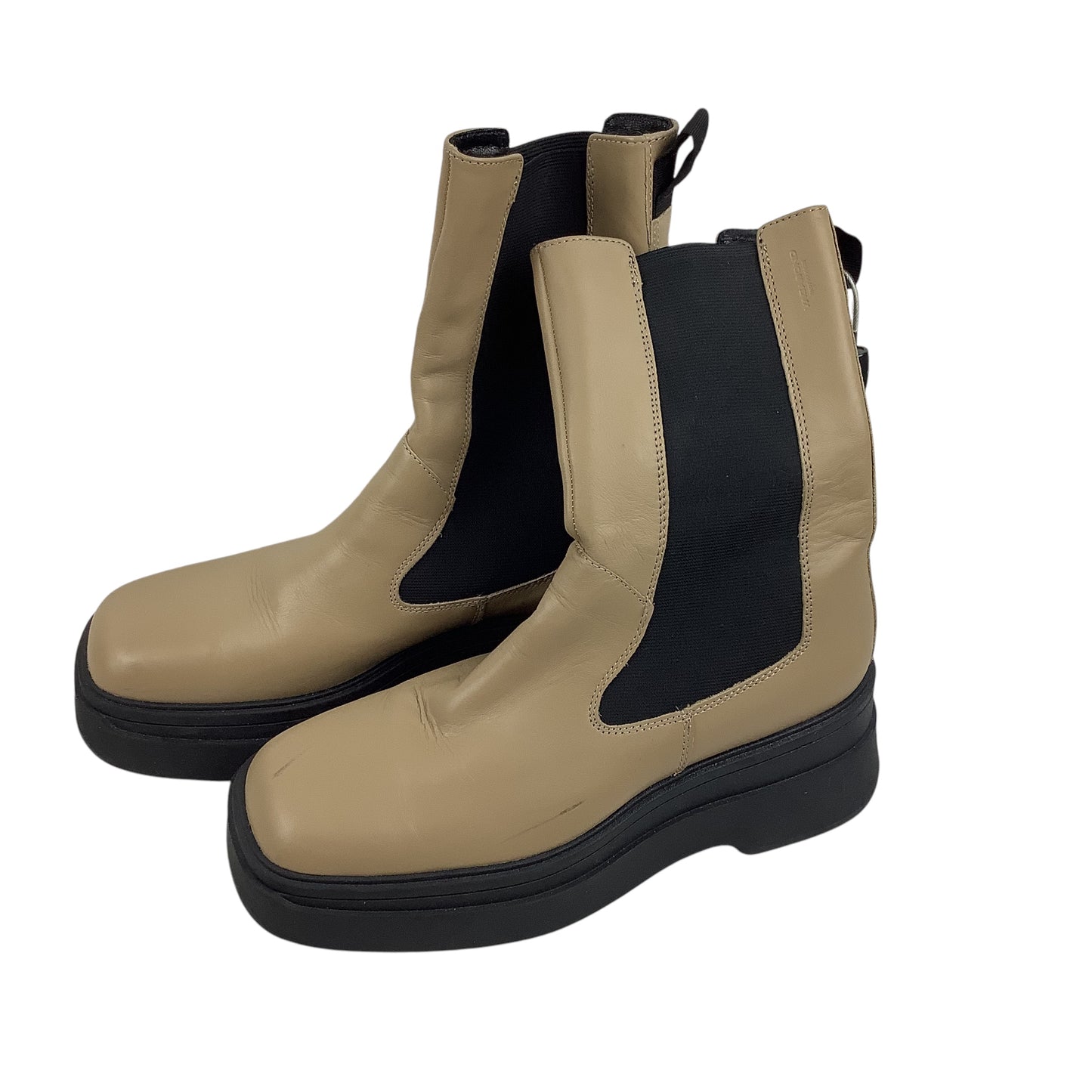 Boots Combat By Cmb In Tan, Size: 9.5 (40)