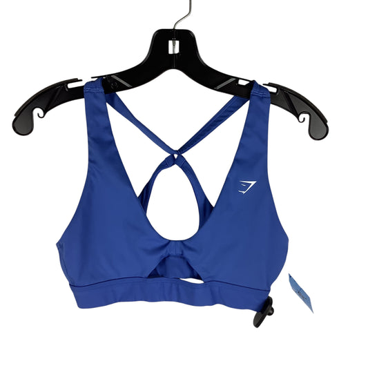 Athletic Bra By Gym Shark In Blue, Size: M