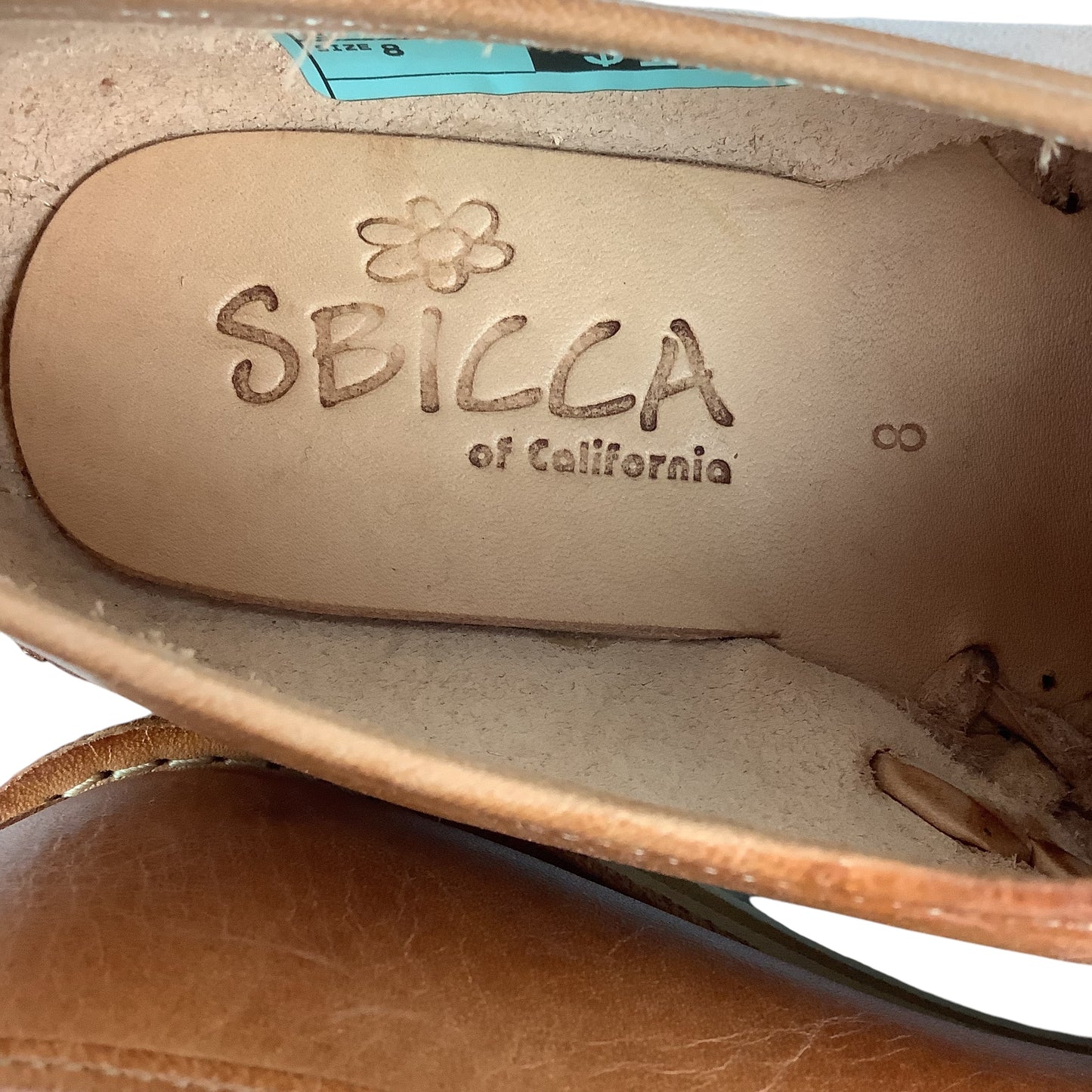 Shoes Flats By Sbicca In Brown, Size: 8