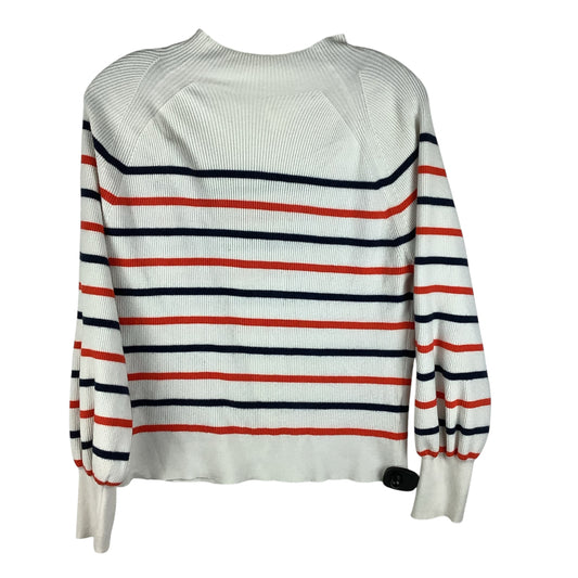 Top Long Sleeve By Maeve In Striped Pattern, Size: M