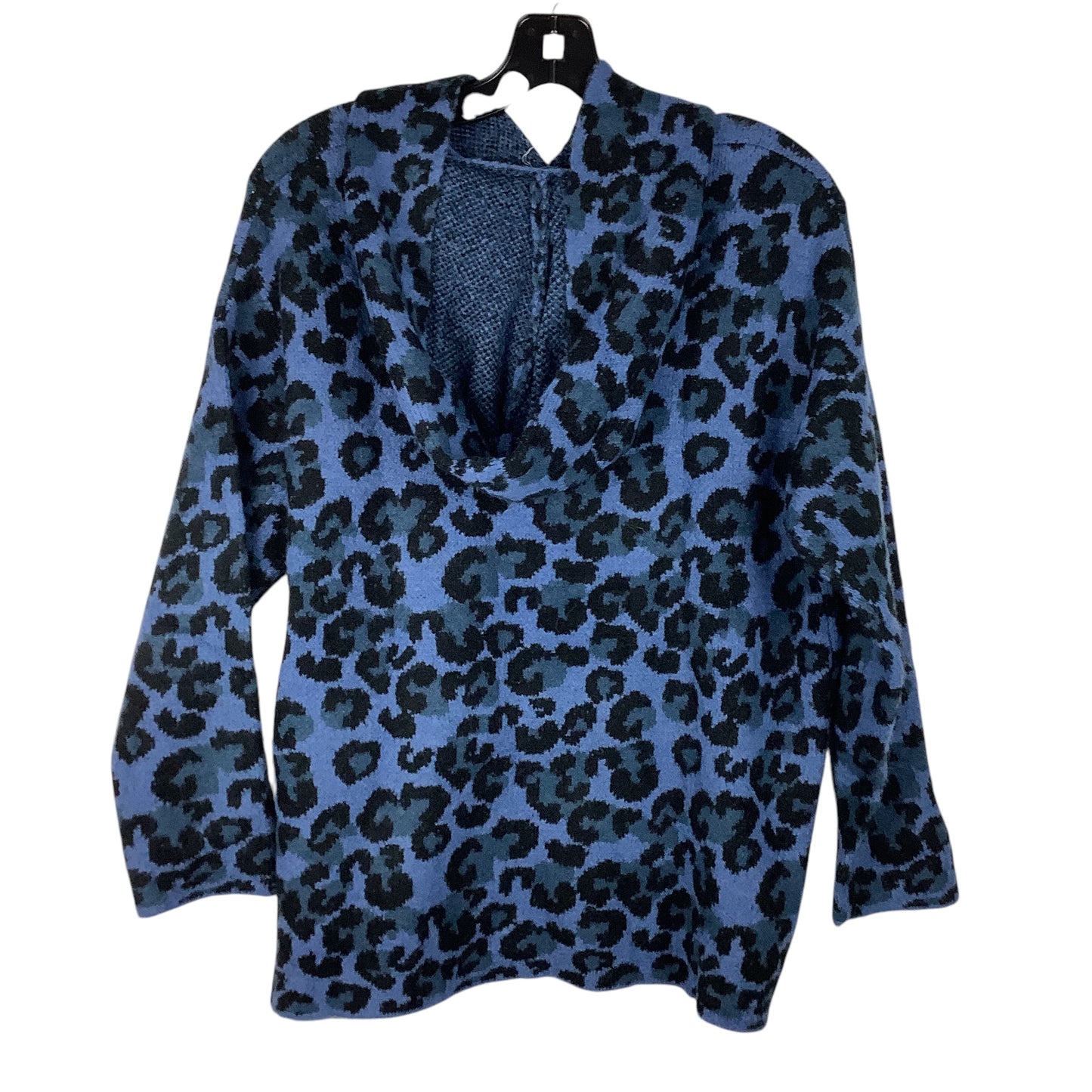 Sweatshirt Hoodie By Workshop In Animal Print, Size: S