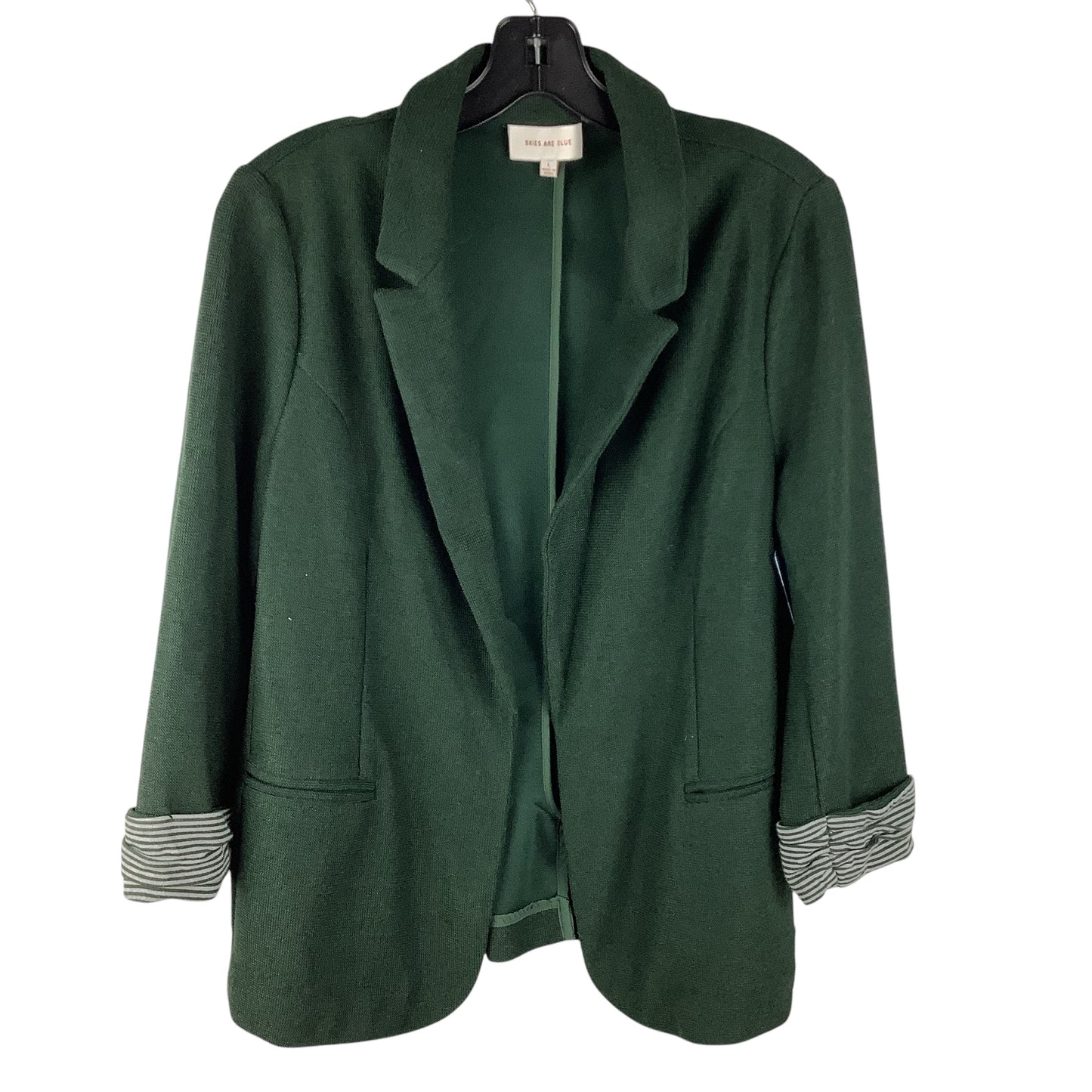 Blazer By Skies Are Blue In Green, Size: L