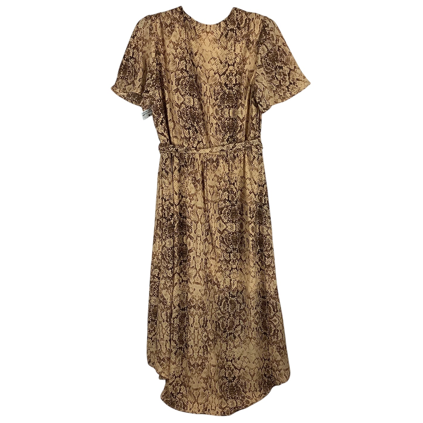 Dress Party Long By Clothes Mentor In Snakeskin Print, Size: M