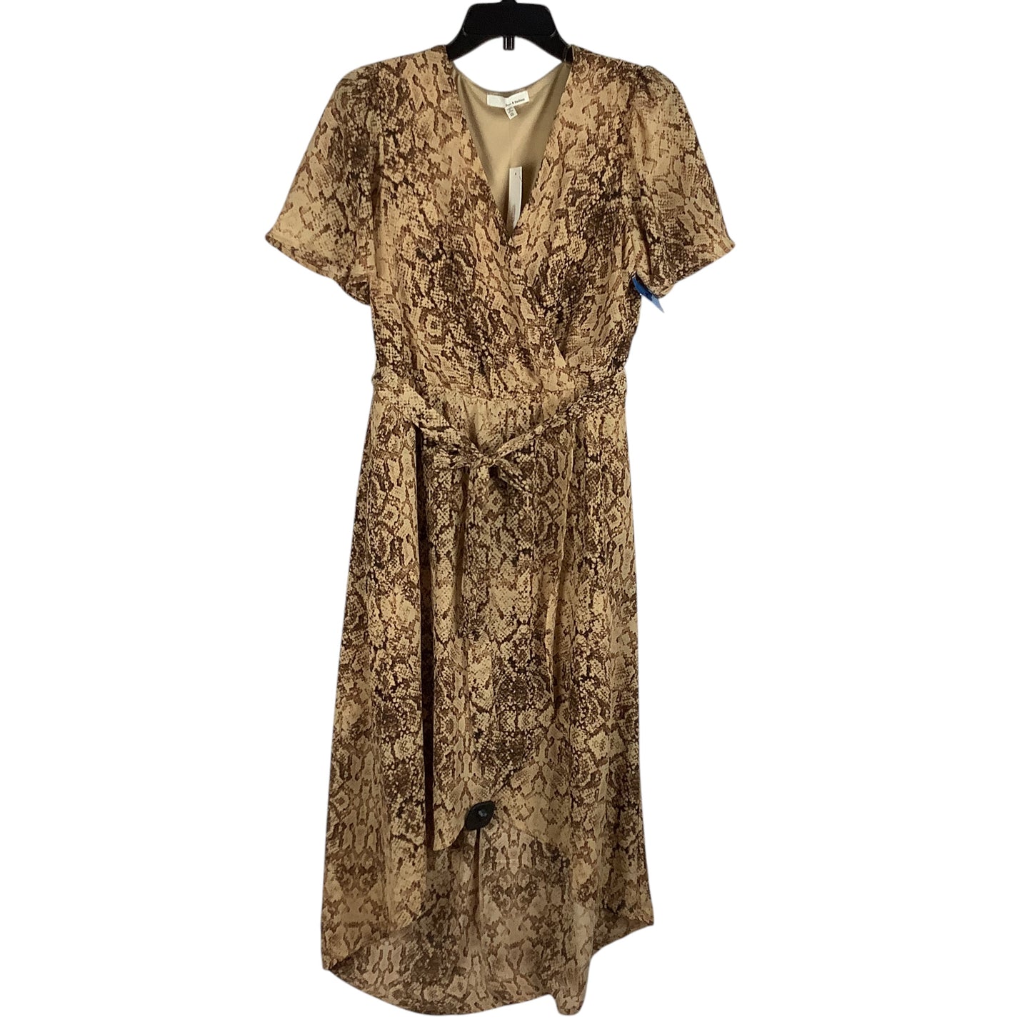 Dress Party Long By Clothes Mentor In Snakeskin Print, Size: M