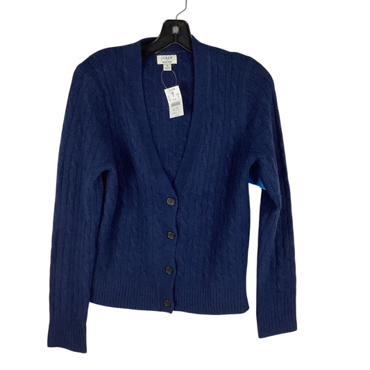 Sweater Cardigan By J. Crew In Navy, Size: S