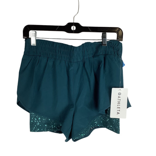 Athletic Shorts By Athleta In Green, Size: M