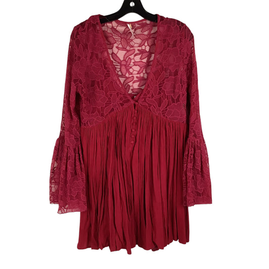 Dress Casual Short By Free People In Red, Size: M