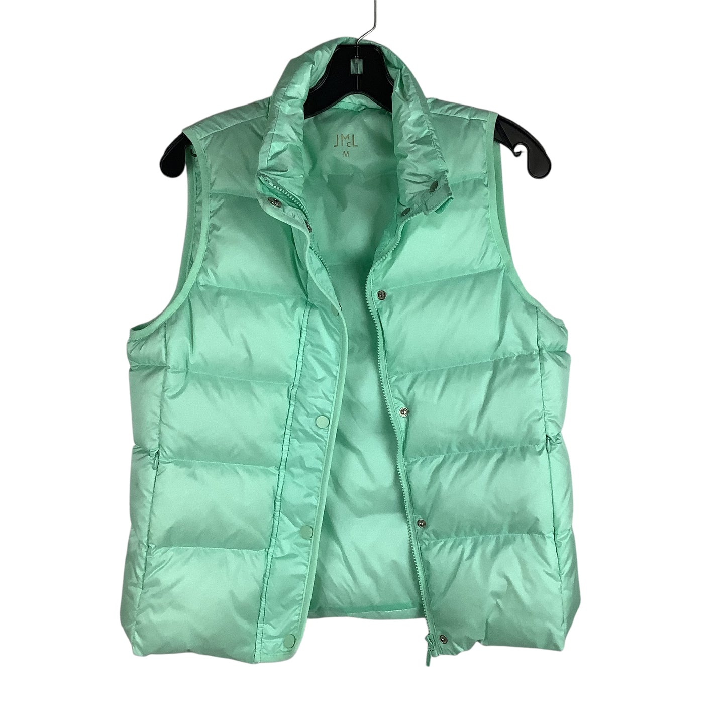 Vest Puffer & Quilted By J Mclaughlin In Aqua, Size: M