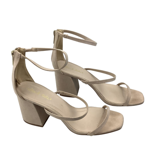 Sandals Heels Block By Altard State In Tan estimated size 8.5