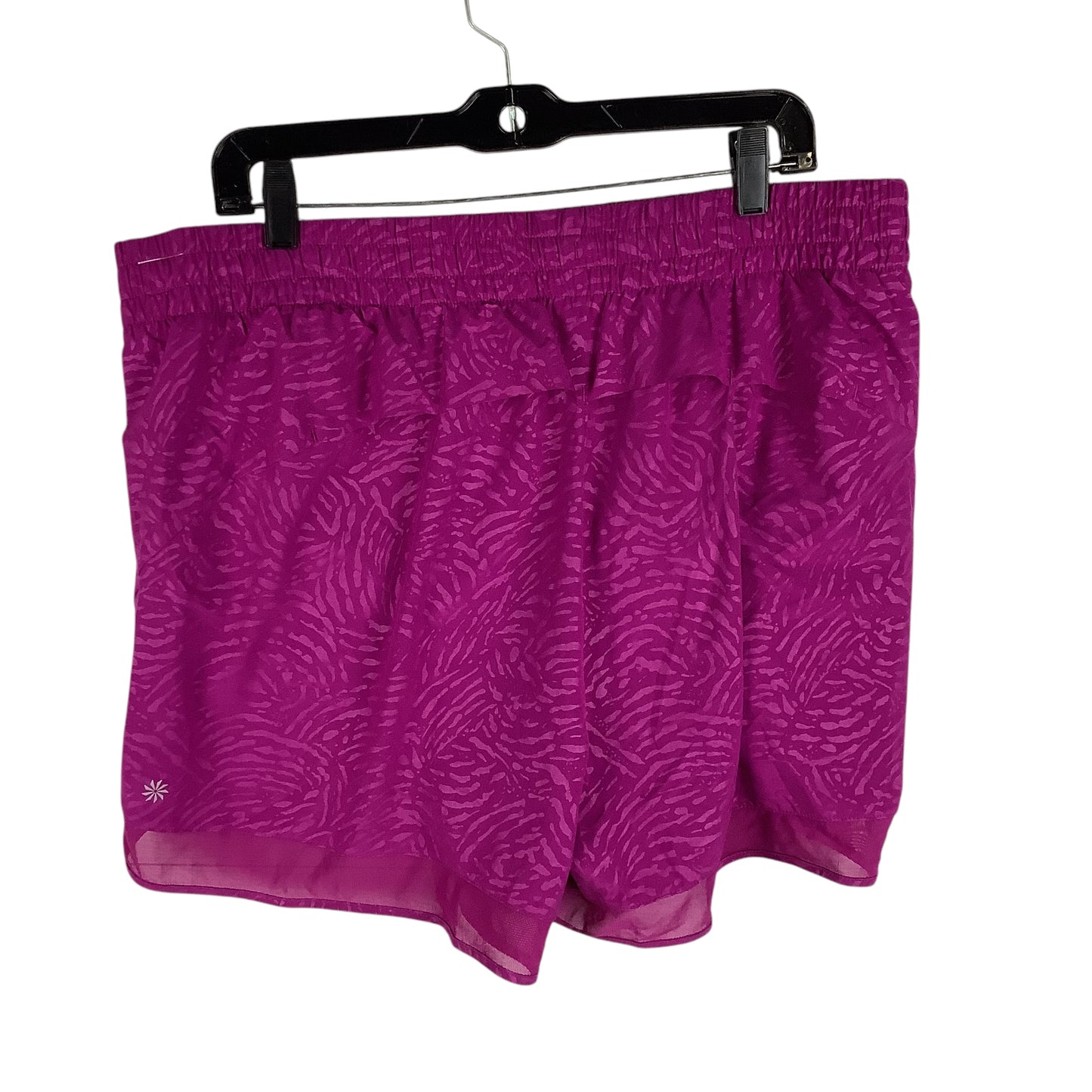 Athletic Shorts By Athleta In Pink, Size: 1x