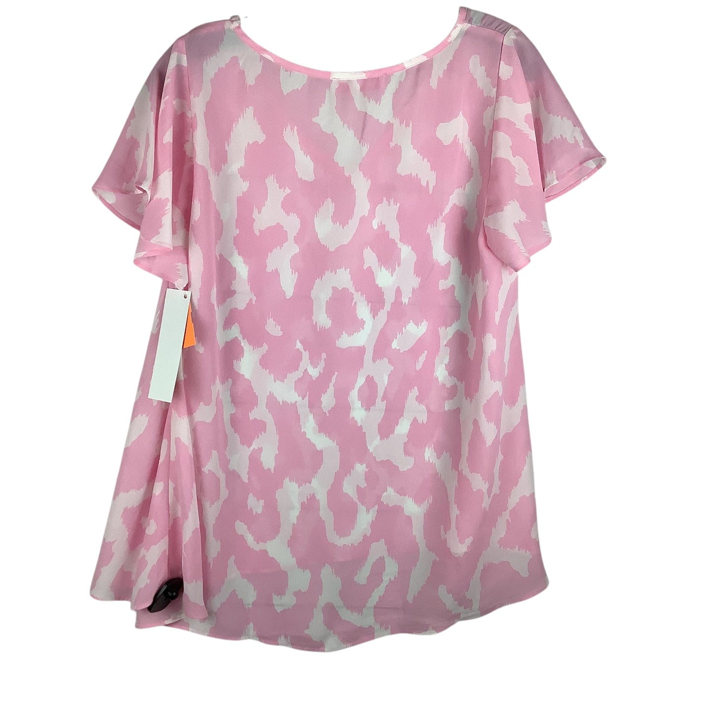 Top Short Sleeve Designer By Buddy Love In Pink, Size: S