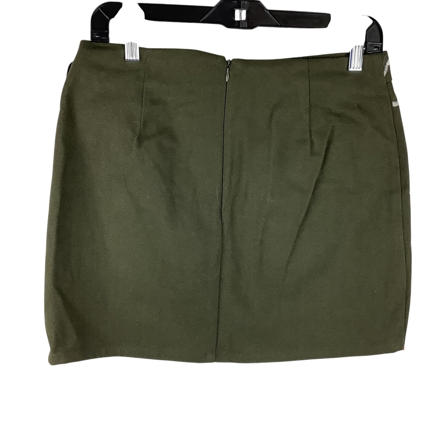 Skirt Mini & Short By Blue Rain In Green, Size: M