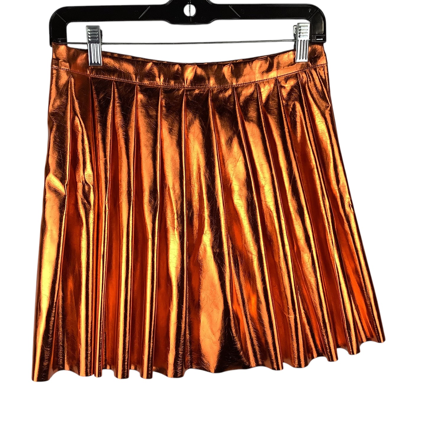 Skirt Mini & Short By Clothes Mentor In Orange, Size: M