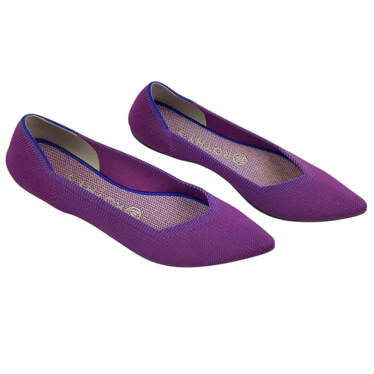 Shoes Flats By Rothys In Purple, Size: 7.5