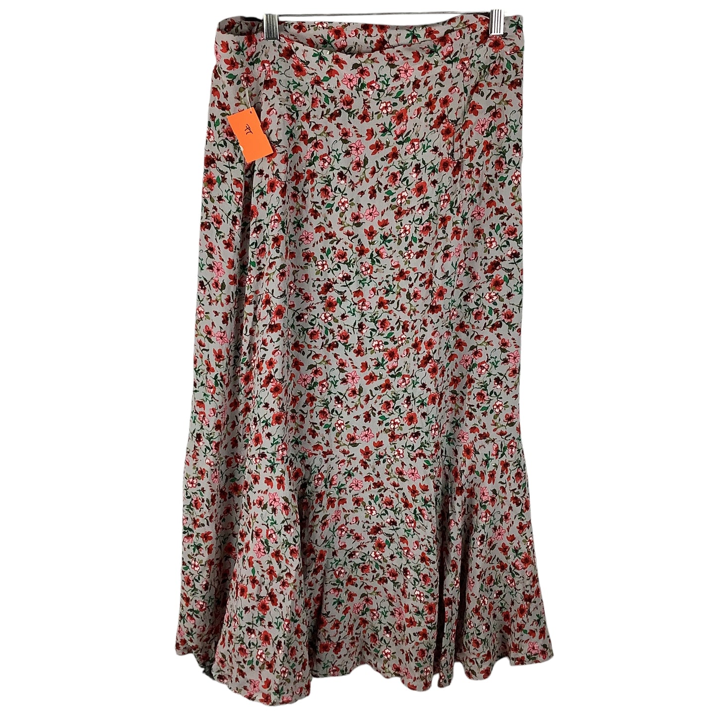 Skirt Midi By Banana Republic In Floral Print, Size: 8