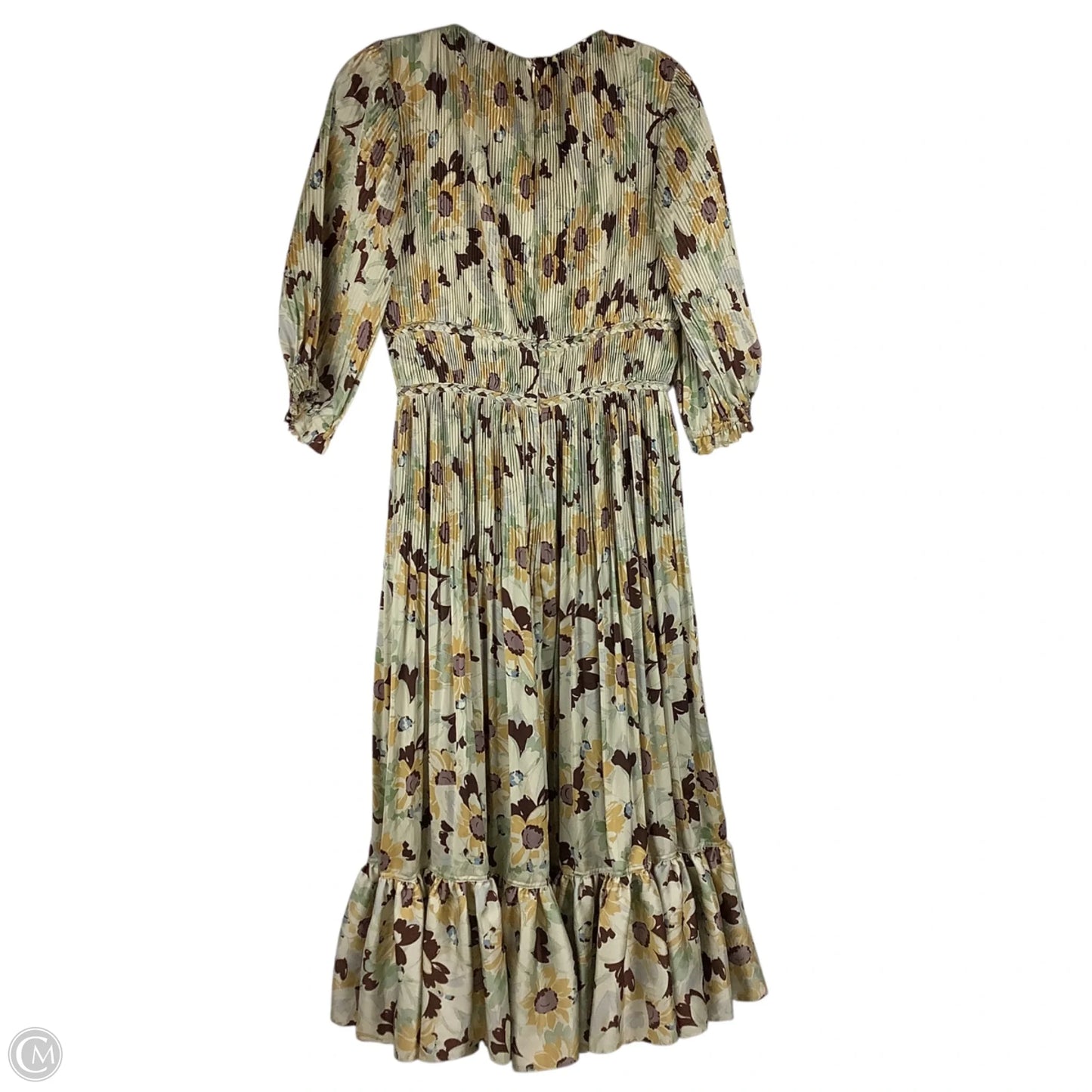 Dress Casual Midi By Polo Ralph Lauren In Floral Print, Size: 4