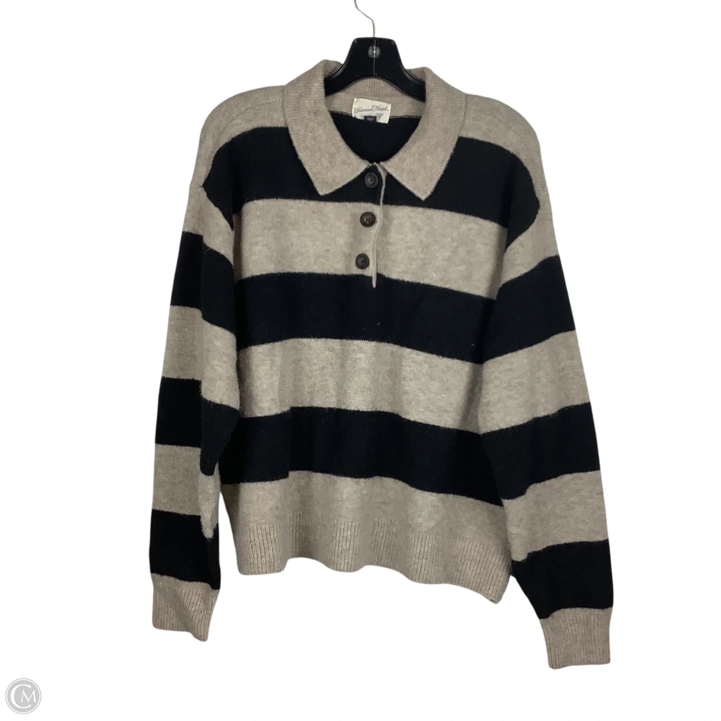 Sweater By Universal Thread In Striped Pattern, Size: Xl